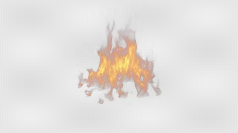 Looping Flaming Ground Fire Effect. Stock-Footage 293009845