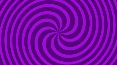 Looping flat purple spiral animation Stock Footage 276912085