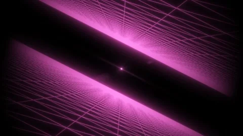 Looping a futuristic sci-fi perspective grid Video stock 345814745