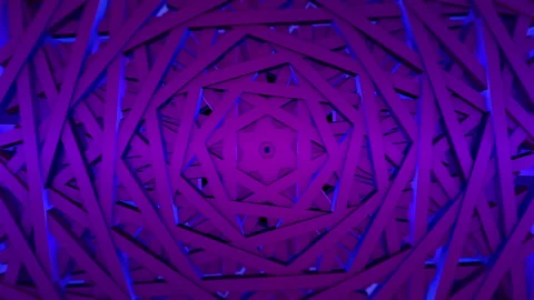Looping geometric animation with hexagons 01 Stock Footage 209976166