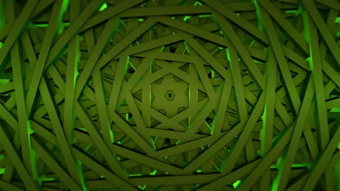 Looping geometric animation with hexagons 02 Stock Footage 209976174