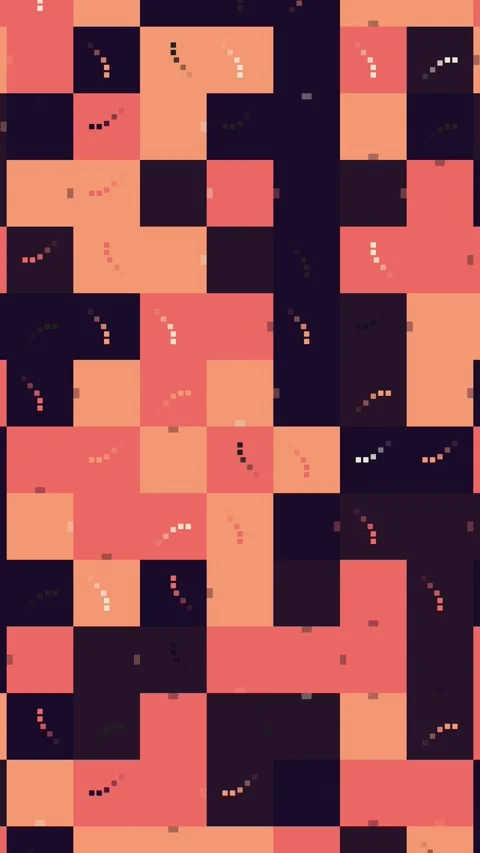 Looping Geometric Loader Animation With Clean Structured Motion Stock Footage 332121280