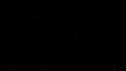 Looping Glitter Particles on Black Background in 4K Stock Footage 334812794