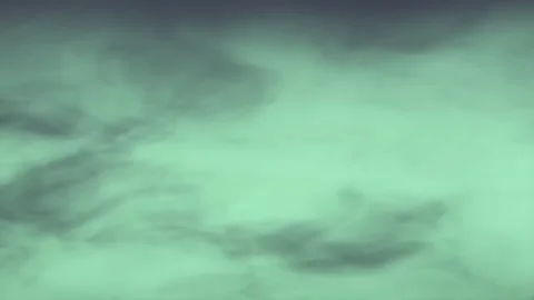 Looping Green Mist and Atmospheric Smoke Overlay Stock Footage 345197627