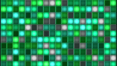Looping Green party wall lights Stock Footage 146324157