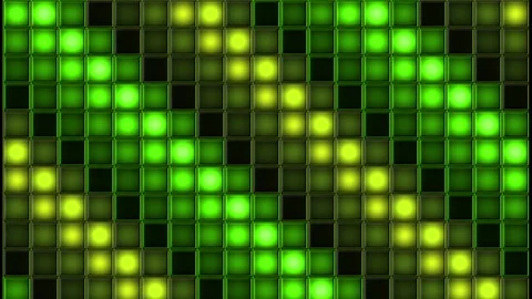 Looping Green party wall lights Stock Footage 146324165