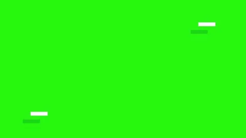 Looping green screen animation featuring white rectangle bars for text and .. Stock Footage 325793712