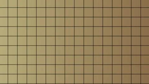 Looping Grid - Muted Gradient Background in Old Gold and Deep Bronze Hues Stock Footage 317688245