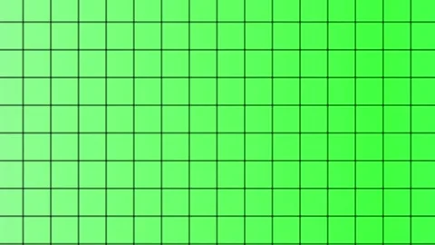 Looping Grid with Rising Perspective - Mint and Neon Lime Green Hues Stock Footage 317688256