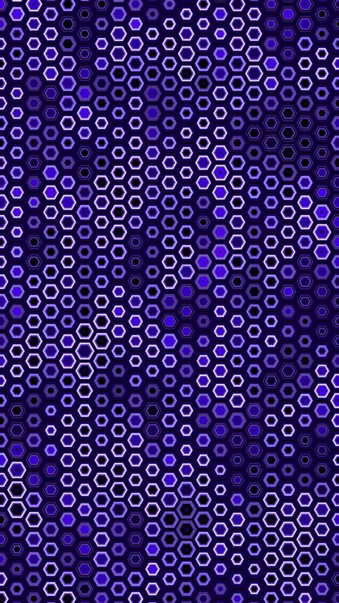 Looping Hexagon background neon path glow. Video stock 292113153