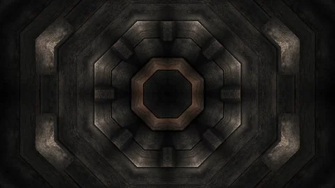 Looping Hexagon Wooden Pattern Stock Footage 265999818