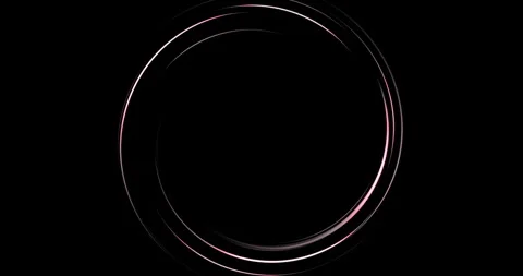 Looping Hole Circle Background Animation | Abstract Circular Motion Video. Vidéo 307993323