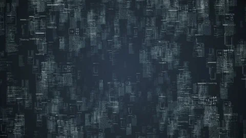 Looping hud digital elements intro. Stock Footage 86156048
