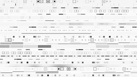Looping HUD technological infographic elements. SeamlessHUD 2GFX Technology Sci Stock Footage 264500236
