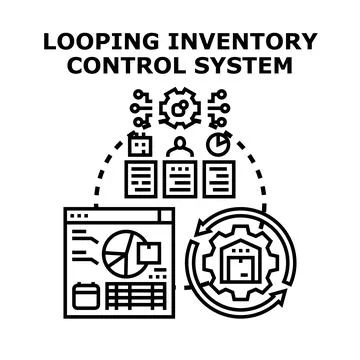 Looping inventory control system for business management 库存插图