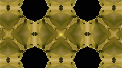 Looping Kaleidoscope Patterns - 4K Resolution Ultra HD Stock Footage 43302040