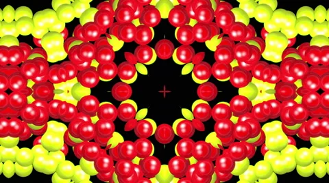 Looping Kaleidoscope Patterns - 4K Resolution Ultra HD Stock Footage 43551520