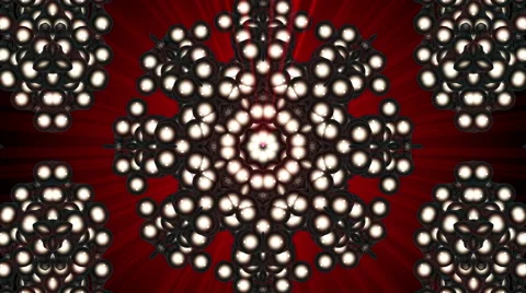 Looping Kaleidoscope Patterns - 4K Resolution Ultra HD Stock Footage 43646333