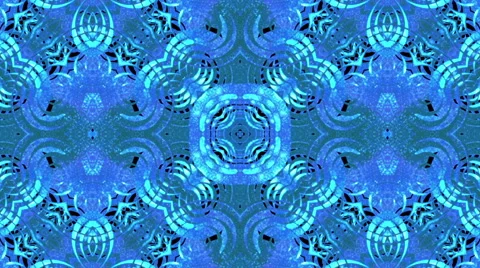 Looping Kaleidoscope Patterns Stock Footage 43211666