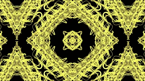 Looping Kaleidoscope Patterns Stock Footage 43213719