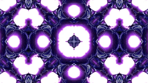 Looping Kaleidoscope Patterns Stock Footage 43241030