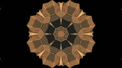 Looping Kaleidoscope Patterns Stock Footage 43241270