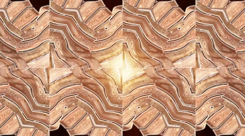 Looping Kaleidoscope Patterns Stock Footage 43536370