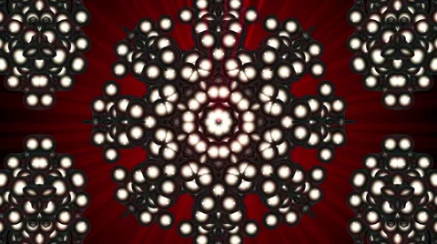Looping Kaleidoscope Patterns Stock Footage 43646017