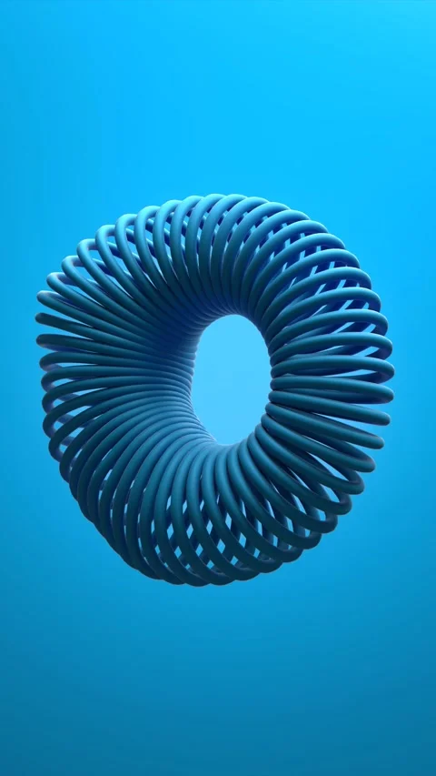 Looping Kinetic Design Animation Showcasing Futuristic Minimalist Aesthetic.. Stock Footage 296316371