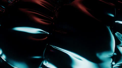 Looping light over smooth reflective surface with abstract motion and futuristic Stock Footage 328530498