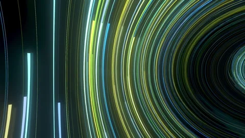Looping Light rays lines stripes neon color path glow.2 Stock Footage 292113244