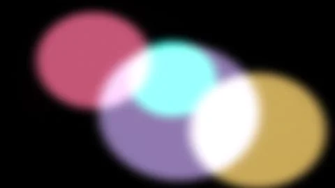 Looping liquid gradient motion graphic with soft colorful blurred glowing o.. Vídeo Stock 343507774