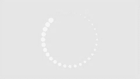 Looping Loading Design with Alpha Channel 01 Stock Footage 170433877