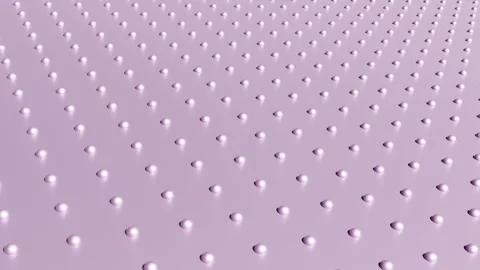Looping metal texture with half spheres pattern Stock Footage 301661544