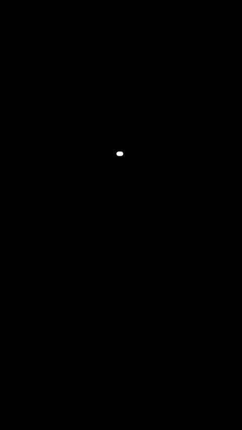 Looping Minimalist White Circle Animation on Black Background Stockbeeldmateriaal 279695912