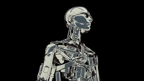 Looping modern alive machine 30 fps, with Matte, yyaa104 Stock Footage 115944292