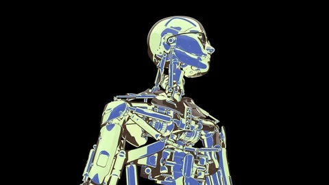 Looping modern live machine 29.97 fps, with Alpha, yyaa104 Stock Footage 115943785