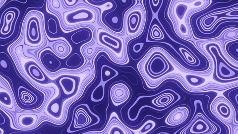 Looping motion. Abstract neon rings chaos pattern Stock Footage 121974570