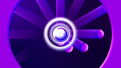 Looping Motion Graphic Animation Stock Footage 298830497