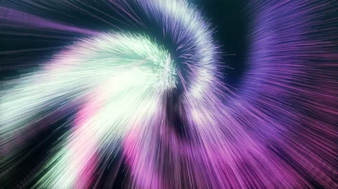 Looping Multicolor Particle Rain Video stock 68362140