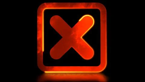 Looping neon glow effect cross icon icon black background 스톡 일러스트