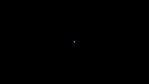 Looping neon star outline animations in multiple colors on a black backgrou.. Stock Footage 319014965