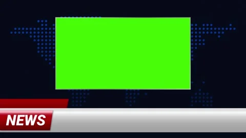 Looping News Background With Global Dots Stock Footage 334775091