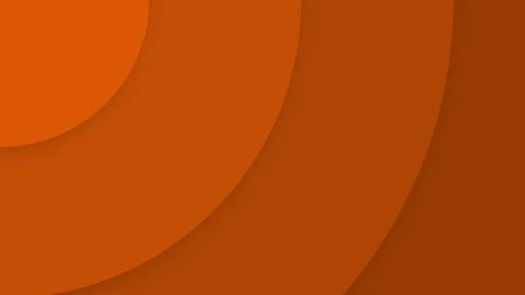Looping Orange BG Video stock 252220315