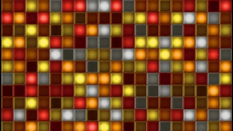 Looping Orange party wall lights Stock Footage 146324156