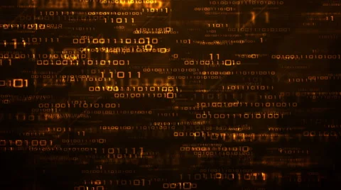 Looping pattern with digits Stock Footage 49975541