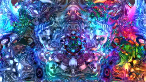 Looping pentagon form flow Stock Footage 66384875