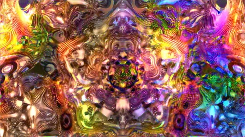 Looping pentagon form flow Stock Footage 66384876