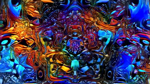 Looping pentagon form flow Stock Footage 66385090