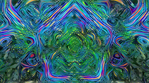 Looping pentagon form flow Stock Footage 66385248